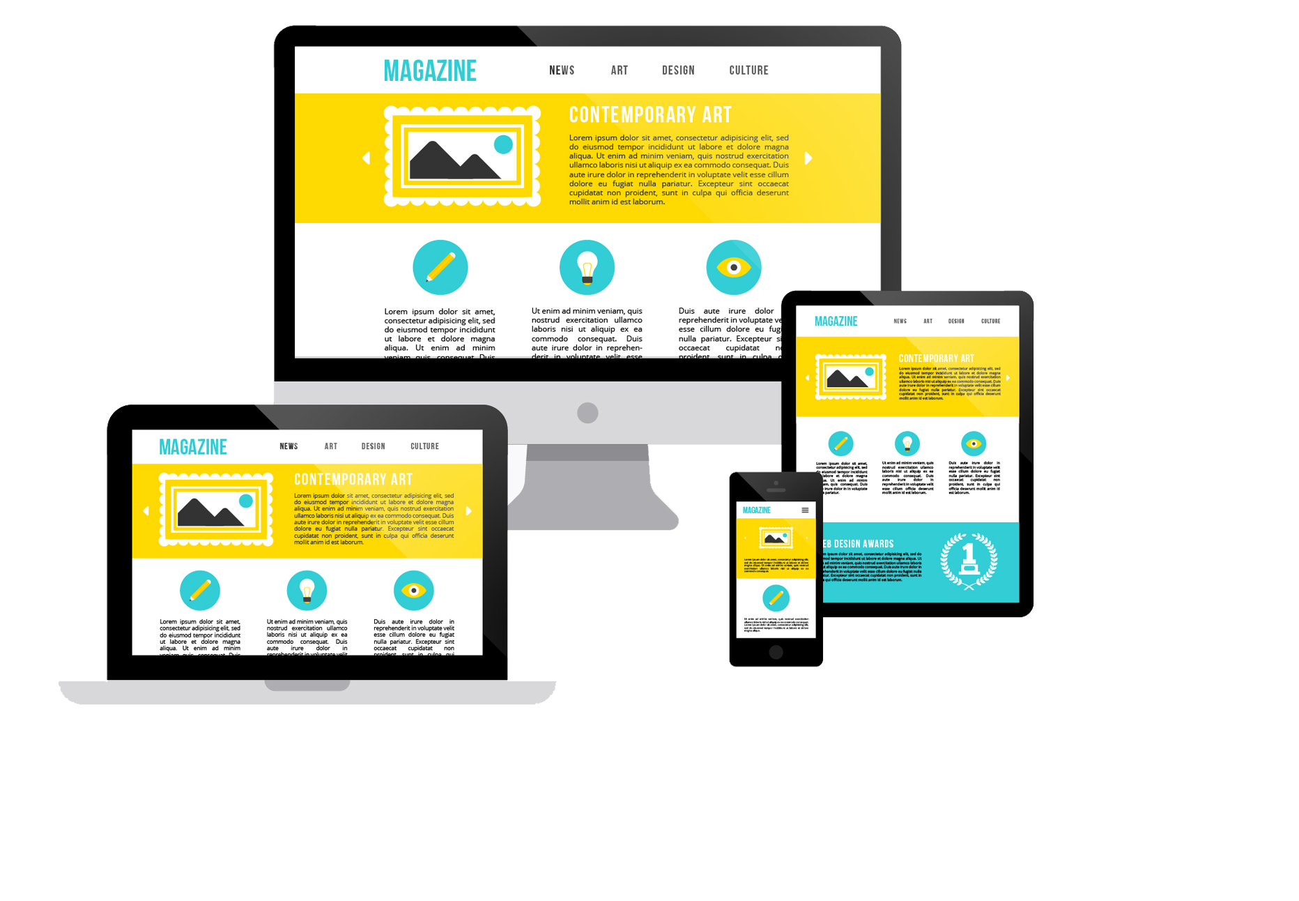Responsive Webpage Design Services in Bangalore